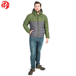 Superb Quality Custom Made Puffer Jacket for Winter Best Quality Fashion Canvas Wear with Stand Collar - Product Image 3