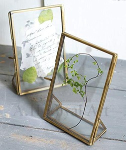 Elegant Open Book Style <b>Gold</b> Metal <b>Frame</b> Royal Decorative Display Ideal for Home Decor Office Tabletop or Memorable Gifting - Product Image 5