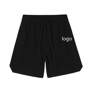 Fashion Casual <b>Men</b> Running Sport Elastic Belt <b>Shorts</b> Custom <b>Men's</b> Cotton Sport Drawstring <b>Shorts</b> - Product Image 5