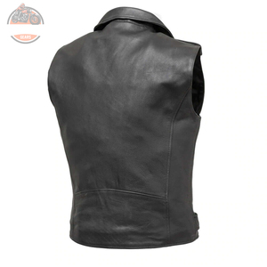 Chaleco de Cuero Genuino de Alta Calidad de Nuevo Diseño para Hombre, con Certificación CE, Protectores Laval 1/2, Transpirable, Resistente al Viento y a la Abrasión, para Motocicleta - Product Image 6