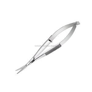 Tijeras de Manicura con Hoja Curva Extra Afilada, Tijeras de Acero para Cejas, Herramienta para Recortar Cejas y Bordar, Logotipo Personalizado OEM - Product Image 2