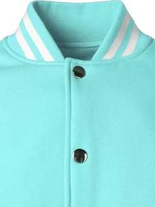 Chaqueta universitaria de moda de manga larga para hombre, ropa informal, MOQ bajo, superventas, chaqueta universitaria de béisbol para hombre - Product Image 3