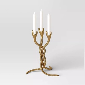 Candélabre élégant de pièce maîtresse de serpent pour la décoration intérieure disponible en plusieurs couleurs parfait pour les mariages et les accents de table à manger - Product Image 1