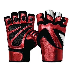 Guantes de Levantamiento de Pesas Unisex ELIXE SPORTS de Poliéster Transpirable con Soporte para Muñeca, Ligeros, Antideslizantes y con Cierre de Velcro - Product Image 1