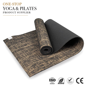 ZENJOY Großhandel Natürliche Hanf-PVC-Yogamatte 183x61x0,5cm Umweltfreundliche Ungiftige Großpackung Übungsmatte - Product Image 1