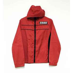 Pull coupe-vent GAA de style classique imperméable avec doublure en maille thermique et broderie de logo OEM quantité minimale de commande - Product Image 5