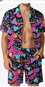 3D Digital Print Summer Beach Suit Hawaiian <b>Shirt</b> Casual Loose and Handsome Wearing <b>Flower</b> <b>Shirt</b> and Short Set <b>Men</b> - Product Image 6