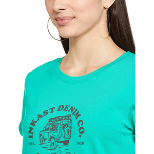 Camisetas de Manga Corta con Cuello Redondo Estampadas de Primera Calidad para Mujer, Diseño Personalizado, Ecológicas, de Secado Rápido - Product Image 4