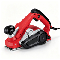 Raboteuse électrique industrielle robuste à fil 900W 230V, largeur réglable 110mm, profondeur de coupe max. 3mm, compacte et portative