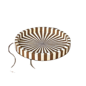 Vase de table rectangulaire en incrustation d'os, fait à la main, écologique, durable, design Art Déco, multi-usages et fonctionnel - Product Image 3