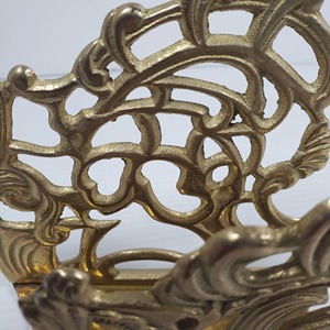 Servilletero Decorativo de Diseño con Acabado Dorado, Ideal para Eventos, Restaurantes y Recepciones Festivas, Venta al por Mayor desde India - Product Image 6