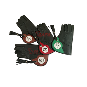 Gant de numérotation de fauconnerie Qualité Fauconnerie Hawking Style Arabe Fauconnerie 30cm Long Numérotation Imprimé Logo Gant - Product Image 1