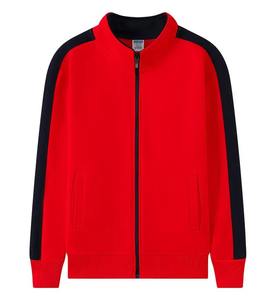 Nouveau Logo personnalisé uniforme scolaire personnel tricot veste extérieure fermeture éclair complète vestes d'entraînement collège veste de sport - Product Image 3