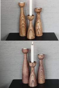Maravilloso diseño de mesa sala de estar decorativo candelabro de madera de alta calidad al mejor precio - Product Image 3