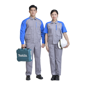 CUSTOM DESIGN style sets worksuits men workwear clothing factory worker safety jacket/trouser auto mechanic FMF factory LOW MOQ - Product Image 1