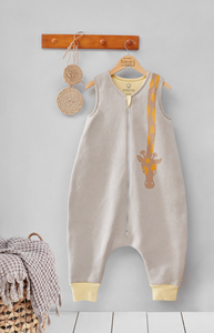 Saco de Dormir para Bebé de Algodón Orgánico 100% Tejido, Transpirable, Ecológico, con Diseño de Animales Adorables, Cierre Bidireccional, Color Personalizado, OEM/ODM - Product Image 5