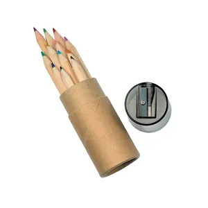 Set di Matite Colorate in Legno Personalizzate, Gadget su Misura per l'Espressione Artistica - Product Image 2