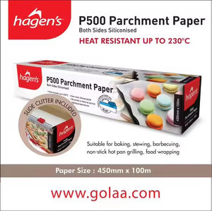 Hagen's P500 Plaque de cuisson sulfurisée extra épaisse antiadhésive de 450mm à haute température pour gâteaux - Product Image 5