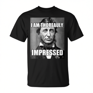 Camiseta Personalizable con Meme Histórico de Henry David Thoreau para Promociones - Product Image 2
