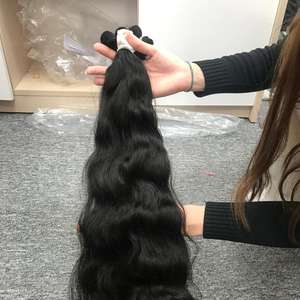 Best Selling Natural Wave Weft <b>Hair</b> Human <b>Hair</b> <b>Extensions</b> for <b>Black</b> Women From Vietnamese <b>Hair</b> - Product Image 4