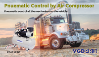 Compresseur d'air pour camion Compresseur d'air à suspension 12V DC Résistant aux intempéries Professionnel Petit réservoir puissant sans huile 25 litres