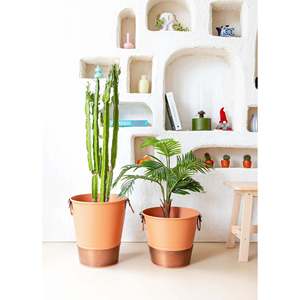 38x23x40 cm terracota suelo florero y maceta para plantas artificiales diseño elegante para decoración del hogar - Product Image 2