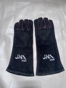 Gants de soudure en cuir résistant à la chaleur pour BBQ Tig Mig Four Poêle Pot Gants de jardin Équipement de protection - Product Image 3