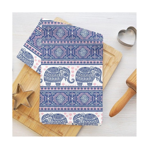 Serviettes de cuisine brodées de golf en coton biologique de luxe 40x60cm 180 GSM séchage rapide anti-rétrécissement essentiel de la cuisine quotidienne durable - Product Image 4