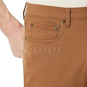 Pantalons jeans de qualité supérieure à vendre Logo personnalisé 2025 nouveauté pantalons jeans pour hommes personnalisés - Product Image 3