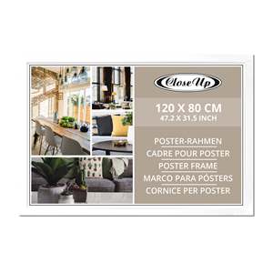 กรอบโปสเตอร์เรซิ่นสีขาวขนาด 80 X 120 ซม. - Product Image 2