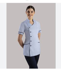 Batas de paciente unisex de mezclilla Jaicotton de la mejor calidad, hechas a medida, con detección de agujas, plazo de entrega de muestra de 7 días para uso médico - Product Image 1