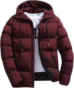 OEM personalizado impreso al aire libre masculino acolchado burbuja cálido invierno hombres abrigos chaqueta acolchada para hombre chaqueta de Bombardero - Product Image 1