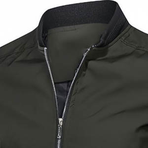 2025 ropa de hombre personalizada de alta calidad Otoño Invierno chaqueta de hombre a prueba de viento otoño manga larga Casual de talla grande chaquetas de hombre - Product Image 2