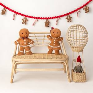 Silla pequeña de ratán natural para bebés, muebles infantiles de la más alta calidad, lindas sillas para niños pequeños - Product Image 4
