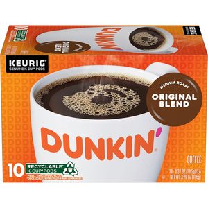 Café torréfié moyen Dunkin' Original Blend, 10 dosettes Keurig K-Cup - Product Image 6