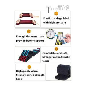 Bandes de genou en néoprène élastique de haute qualité, réglables, respirantes, légères, protection professionnelle pour la remise en forme - Product Image 5