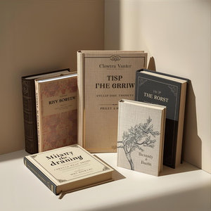 Премиум-услуги по переплету в твердом переплете с идеальным клеевым скреплением, индивидуальная печать, роскошный переплет, цифровая печать, ламинирование пленкой, индивидуальный логотип - Product Image 3