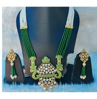 Collier plaqué or bijoux de mariée indiens Multi finitions en laiton collier femmes beauté accessoires meilleur prix