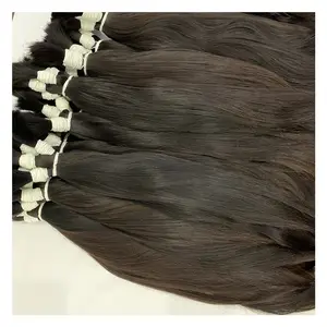 Best Quality Natural Hair, MH Hair Bulk Straight Hair - Cut From Young Donor, Full Cuticle Aligned, Tangle Free, No shedding