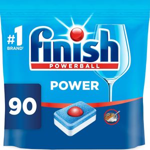 Finish Power Tout-en-un, comprimés pour lave-vaisselle, Fraîcheur, 90 unités - Product Image 4