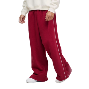 Pantalones Holgados de Cintura Media para Hombre, 100% Algodón, Jeans, Pantalones Deportivos, Logotipo Bordado, Joggers Casuales, Cintura Elástica - Product Image 3