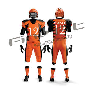 Maillot de football américain léger pour hommes Uniforme de l'équipe de jeunes avec design personnalisé respirant et grandes tailles Manches courtes - Product Image 2