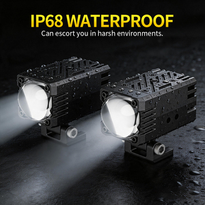 Phare LED externe Senlo P1 Plus pour moto, écran d'affichage, phare antibrouillard LED pour vélo électrique, ampoule de projecteur pour position avant - Product Image 3