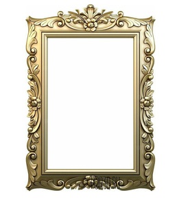 Marcos de fotos de decoración de pared de calidad superior de aluminio metálico de forma ovalada para habitaciones de hotel y hogar - Product Image 2