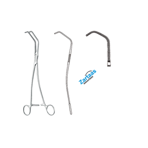 Fórceps de vasos sanguíneos Satinsky de acero inoxidable de alta calidad 27,5 cm / 11 "Fabricante de instrumentos de Neurocirugía - Product Image 1