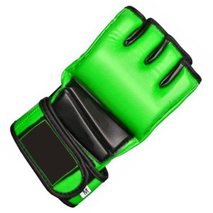 Gants MMA demi-doigt en cuir de haute qualité Gants de boxe légers avec logo personnalisé vente en gros à chaud - Product Image 4