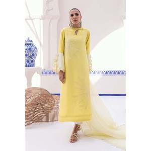 Ensemble chemise et dupatta en mousseline Solana pour le printemps et l'été - Product Image 1