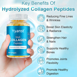 OEM/ODM ลดเลือนริ้วรอย ช่วยเพิ่มความยืดหยุ่นของผิว เสริมสร้างความแข็งแรงของกระดูก คอลลาเจนเปปไทด์ไฮโดรไลซ์แบบซอฟเจลสำหรับผู้ใหญ่ - Product Image 4