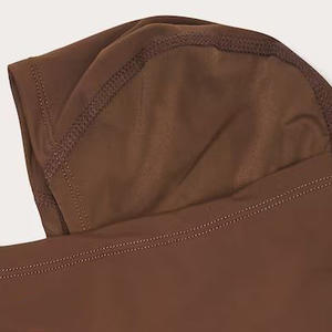 Cagoule unisexe confortable la plus vendue taille personnalisée prix de gros d'usine cagoule unisexe de couleur unie - Product Image 5