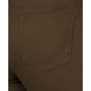 Jeans da Donna Style & Co a Vita Alta Traspiranti a Gamba Dritta con Controllo Pancia, Colore Oliva, Taglia 10, Modello Corto Semplice in Denim alla Moda - Product Image 4